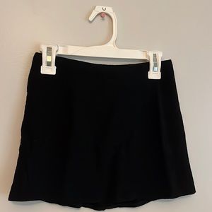 princess polly black mini selbie skirt